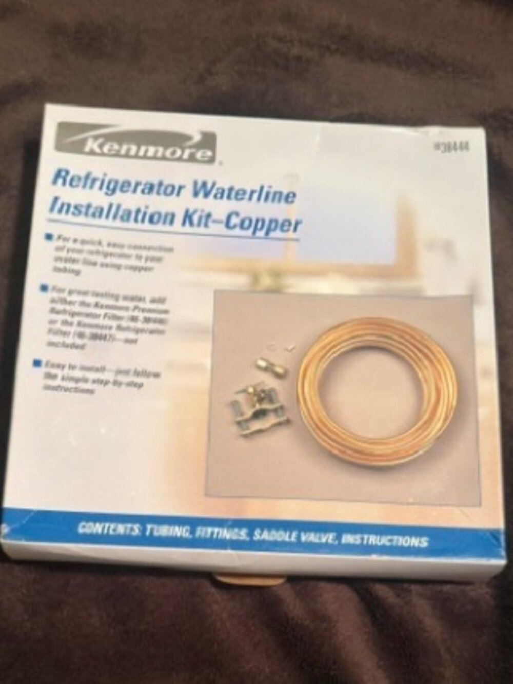 Kenmore Refrigerator Waterline installation Kit Copper Item # 46-38444